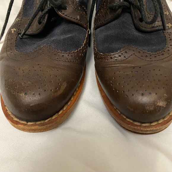 Rag and Bone suede and leather oxfords - Picture 4 of 7